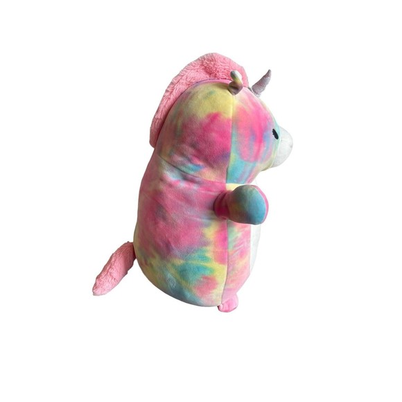 SQUISHMALLOW Unicorn Bevalee Hug Mees 16” Plush Animal 2021 KELLYTOY - Picture 4 of 8